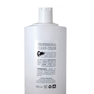 מסיר צבע מהעור לאחר צביעת השיער