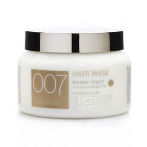מסכת 007 ביוטופ לשיער דק פגום 550 מל BIOTOP