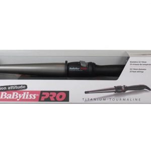 מסלסל שיער BABYLISS טורמלין טיטניום קונוס 32 ממ - 19 ממ