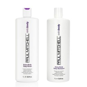 ערכת פול מיטשל EXTRABODY שמפו ומרכך ליטר