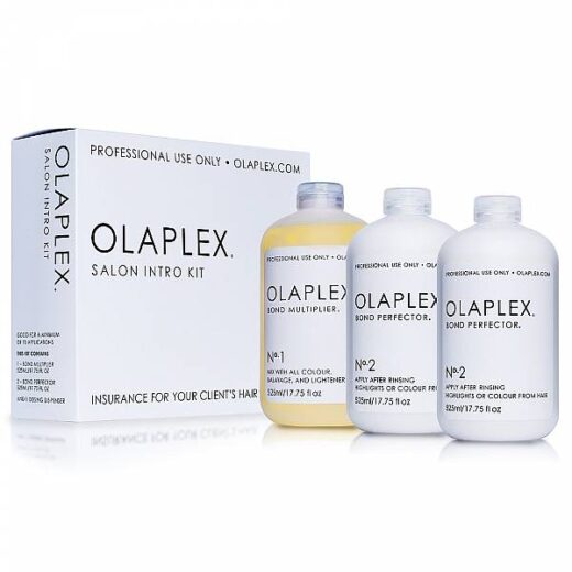 ערכת אולפלקס OLAPLEX מקצועית 525 מ''ל 3 בקבוקים 1+2+2