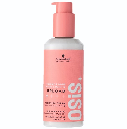 קרם נפח לשיער אוסיס UPLOAD אפלאוד 200ML שוורצקופף OSIS