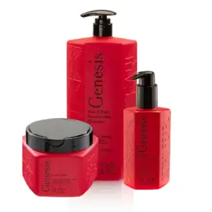 ערכת 3 מוצרי GENESIS ג'נסיס לשיער צבוע/יבש | אוקטן פרל Octan Pearl