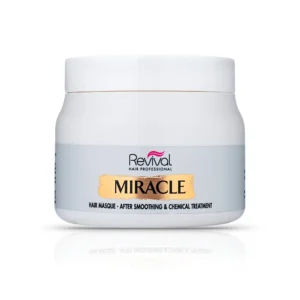 מסכה מירקל MIRACLE לשיקום שיער פגום 500 מל REVIVAL רביבל