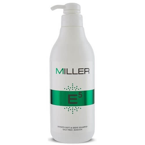 שמפו קרטין E5 ללא מלחים 500 מל מילר Miller