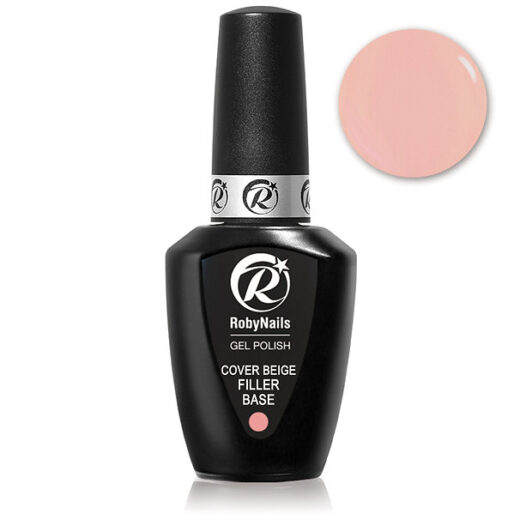 ראבר בייס גומי FILLER BASE COVER BEIG רוביניילס Robynails