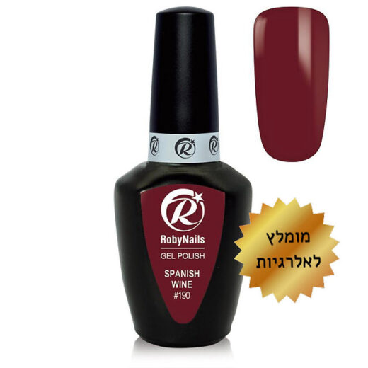 לק ג׳ל #190 רוביניילס RobyNails