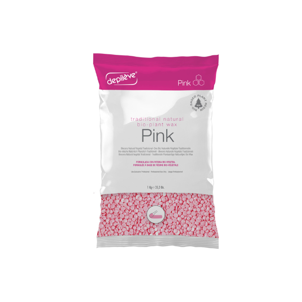 שעוות פתיתים מתקלפת וורודה PINK 1Kg דפילב DEPILEVE