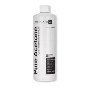 אציטון 100% טהור להסרת כל סוגי הלק 1000 מל PHARMAX פארמקס