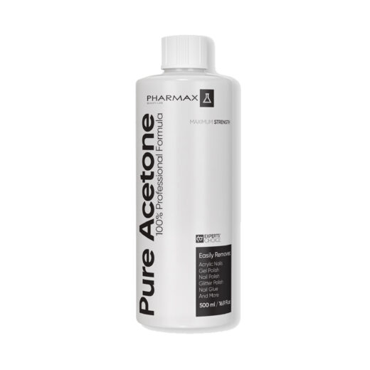 אציטון טהור להסרת כל סוגי הלק 500 מל PHARMAX פארמקס
