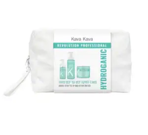 ערכת קרטין הידרוגנית לשיער יבש ופגום עם תיק ומברשת מתנה | קווה קווה KAVA KAVA