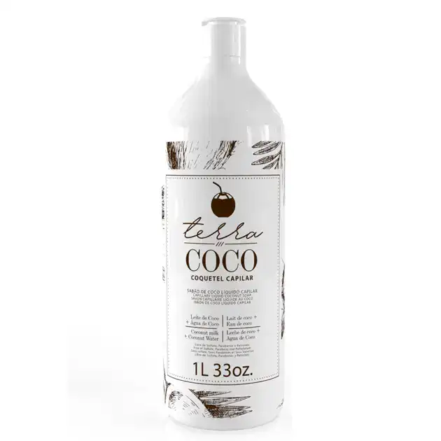 שמפו טיפולי לניקוי קרקפת שומנית 1000ML 'איברה טרה קוקו' | YBERA