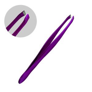 פינצטה מקצועית T.01 צבע ורוד אל חלד CAMOUFLAGE