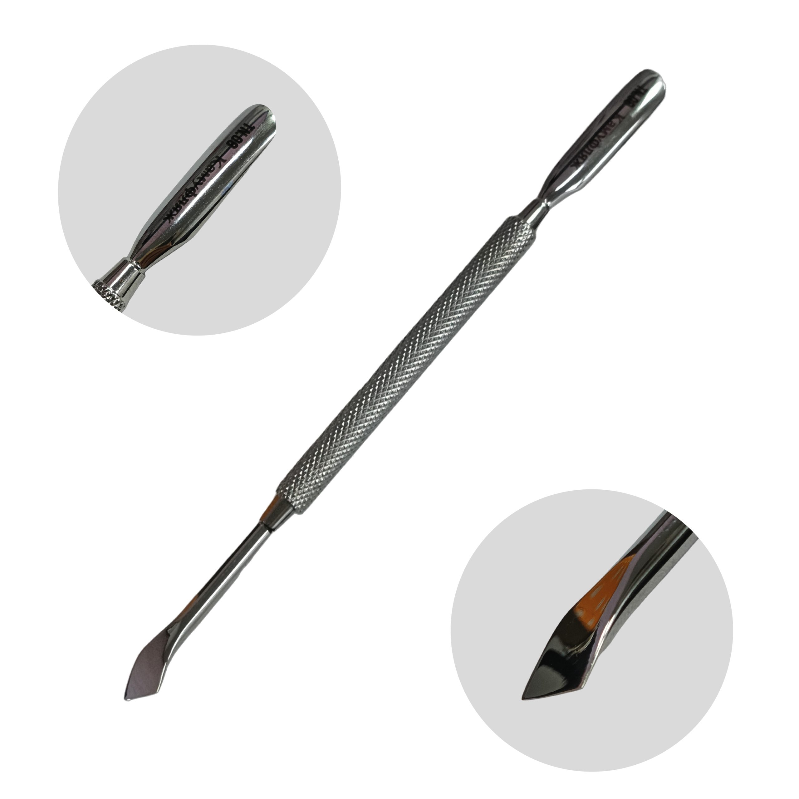 דוחף עור דו צדדי PUSHER TN.08 אל חלד CAMOUFLAGE