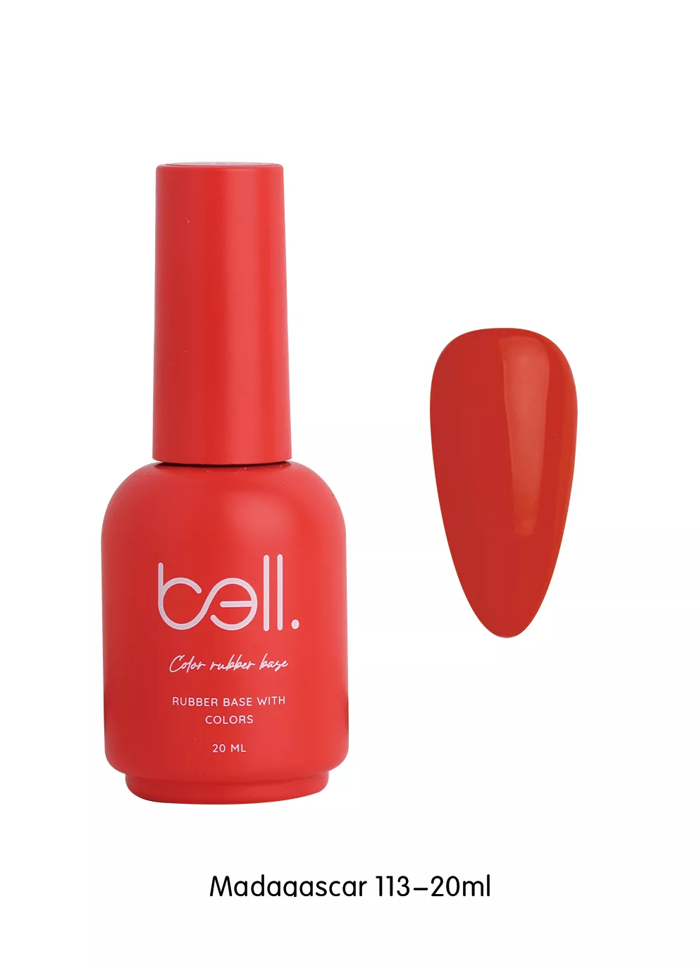 ראבר בייס עם צבע בל 113 Madagascar בל BELL