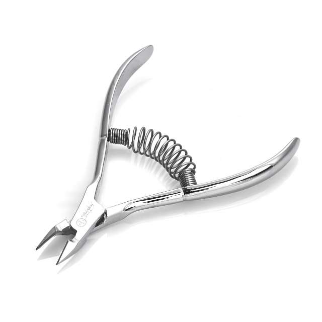 צבתית נירוסטה לפדיקור אל חלד גרמניה מושחזת 10מ״מ רקס REX