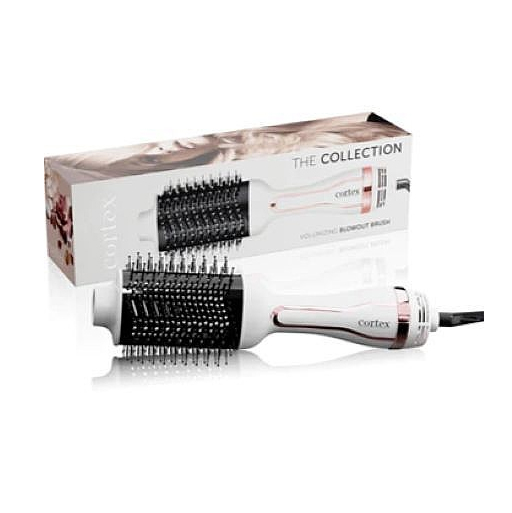 מברשת פן חשמלית Cortex beauty blowout Brush קורטקס | לבן