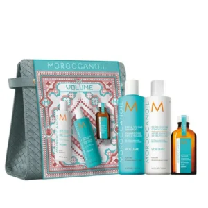 מארז חגיגי לנפח בשיער כולל שמן ותיק רחצה | מרוקן אויל Moroccanoil