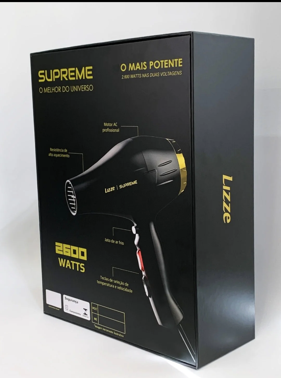 מייבש שיער סופר עוצמתי ליז Lizze 2600W SUPREME