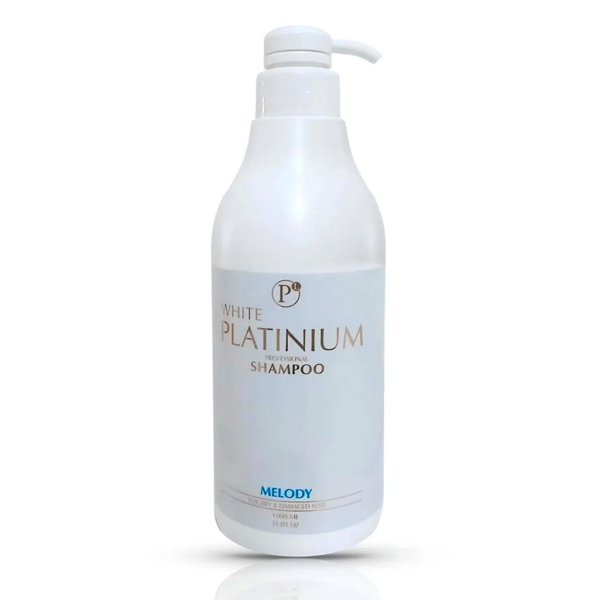 שמפו לשיער מוחלק ויבש מלודי MELODY וויאט פלטינום White Platinum 1000ML