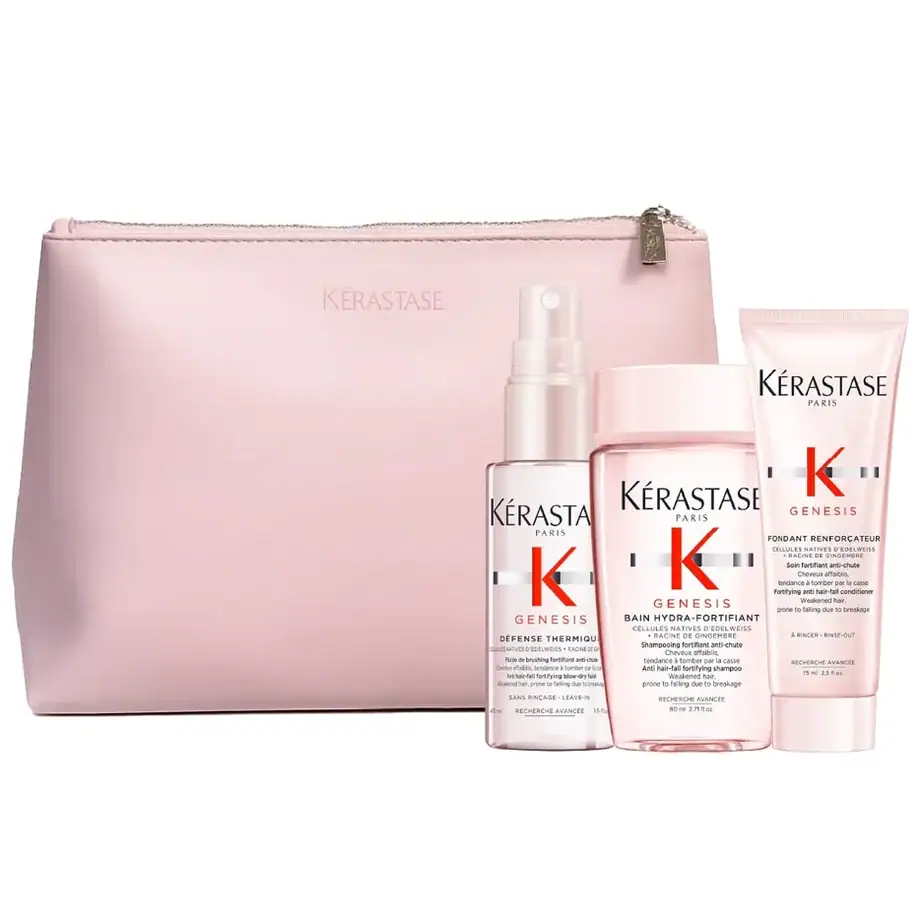 מארז ג'נסיס לחיזוק שיער יבש דליל ושביר ותיק ממותג | קרסטס