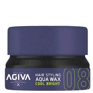 ווקס לשיער לקיבוע מבריק Agiva No.8 Cool Bright 155ML אגיבה