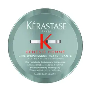 חימר לעיצוב ועיבוי שיער דליל וחלש | סדרת ג'נסיס לגבר 75ML קרסטס