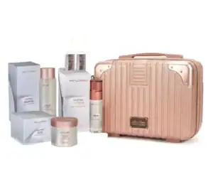 סט הילורן לשיער צבוע ויבש + מזוודה ואמפולות שיקום מתנה | מון פלטין