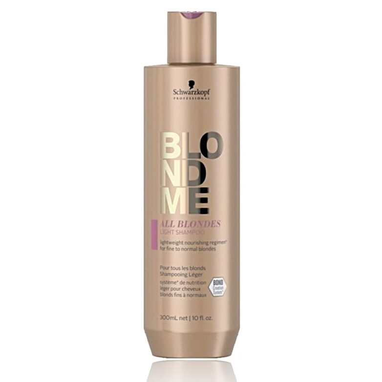 שמפו מזין לשיער בלונד דק עד רגיל | בלונדמי BLONDME 300ML שוורצקופף