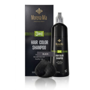 שמפו צובע - צבע שחור | מורנה מיה Morena Mia 500ML