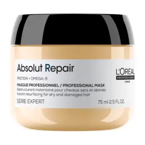 מיני מסכה אבסולוט ריפר לשיער פגום ויבש מאוד 75ML לוריאל LOREAL