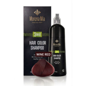 שמפו צובע - אדום יין | מורנה מיה Morena Mia 500ML
