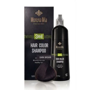 שמפו צובע - חום כהה | מורנה מיה Morena Mia 500ML