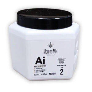 מסכת AI לשיקום והחייאת שיער פגום | מורנה מיה Morena Mia 500ML
