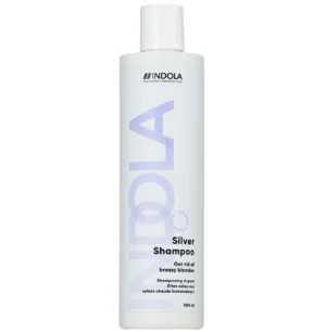 שמפו סילבר לניקוי פיגמנט צהוב בשיער בלונד 300ML אינדולה INDOLA