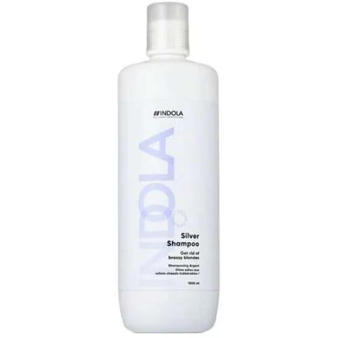 שמפו סילבר לניקוי פיגמנט צהוב בשיער בלונד 1000ML אינדולה INDOLA